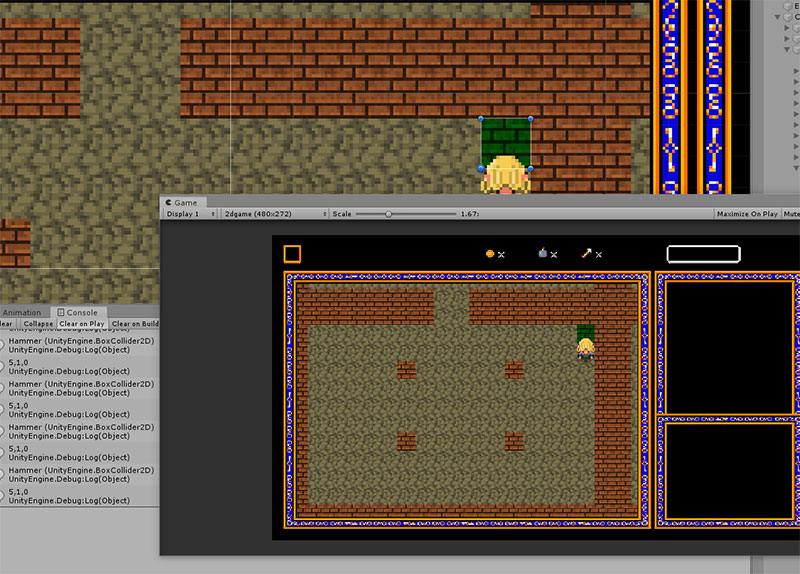 Unity2D イベント駆動